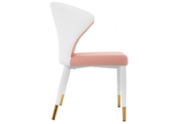 Стул Дарси розово/белый